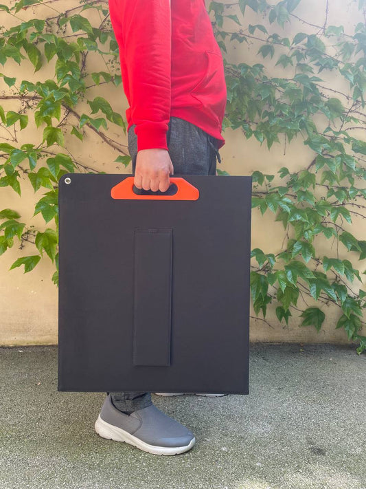 Foldable solar module. 100 watts