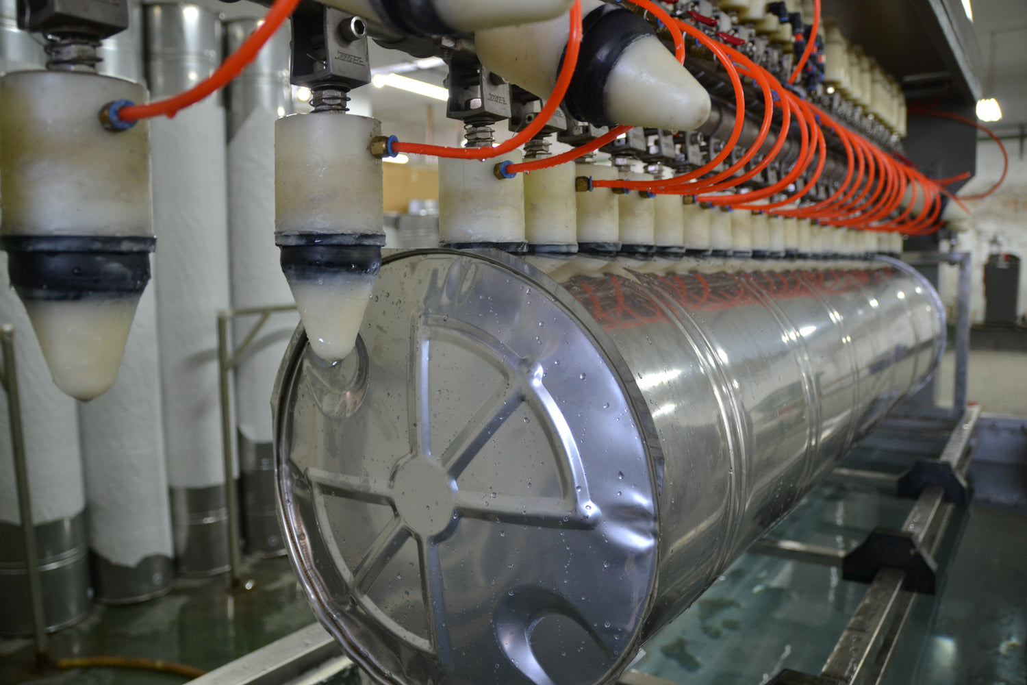 Produktion Warmwasserkollektor