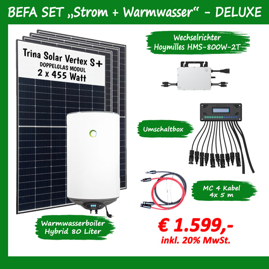 BEFA SET HYBRID „STROM & WASSER“ – DELUXE