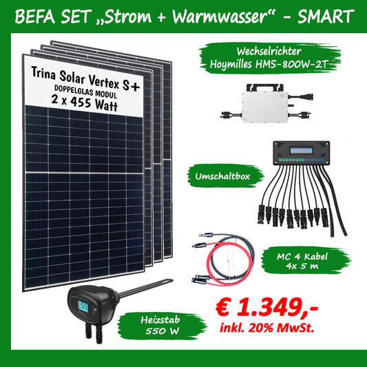 BEFA SET HYBRID „STROM & WASSER“ – SMART