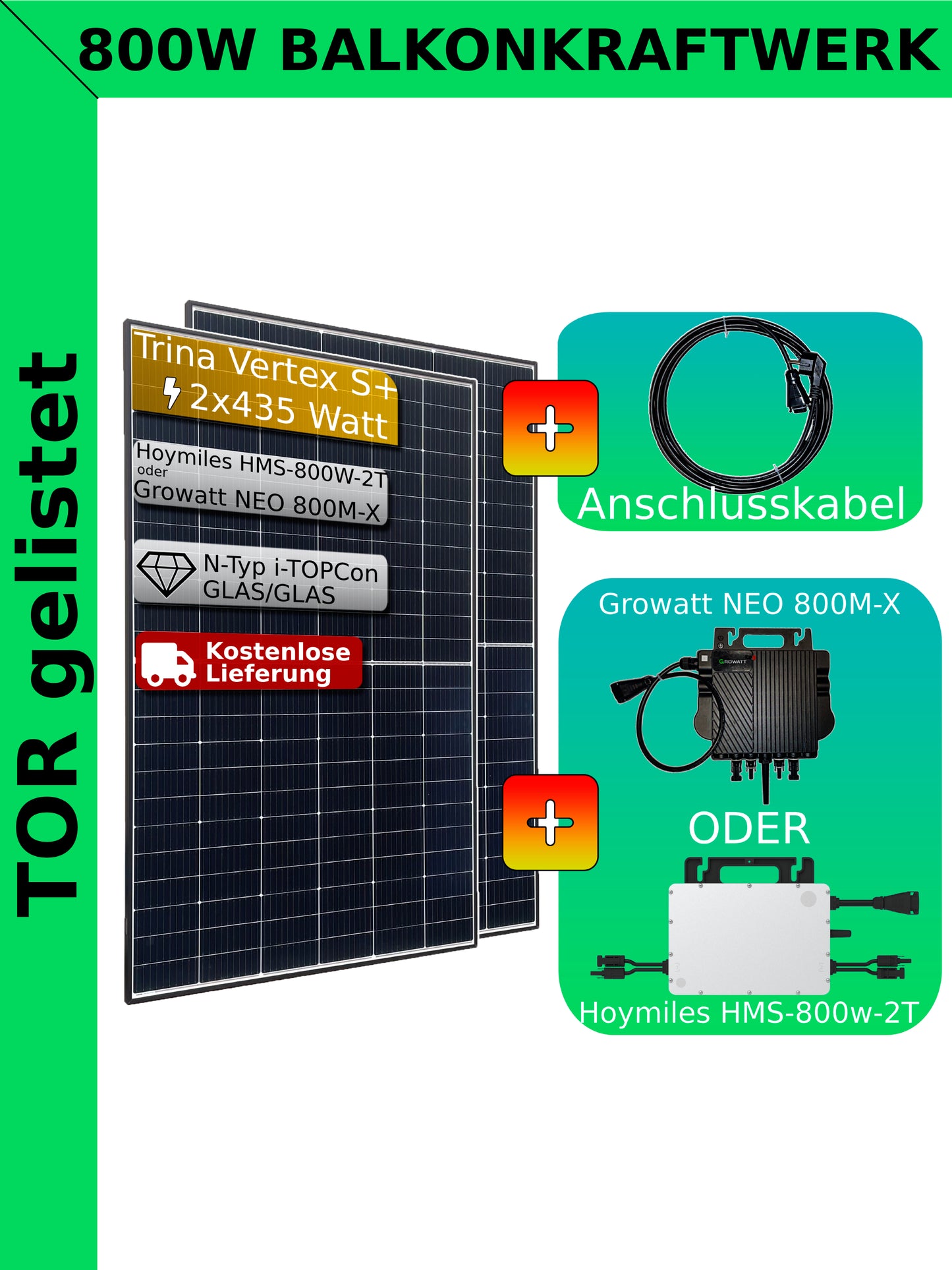 Marstek, Saturn, B2500, Speicher, Balkonspeicher, Balkon, Balkonkraftwerk, Wien, Österreich, Green Energy, 800 Watt, Hoymiles, Growatt, Trina, Trina Solar, Tor gelistet, Kostenlose Lieferung, Lieferung