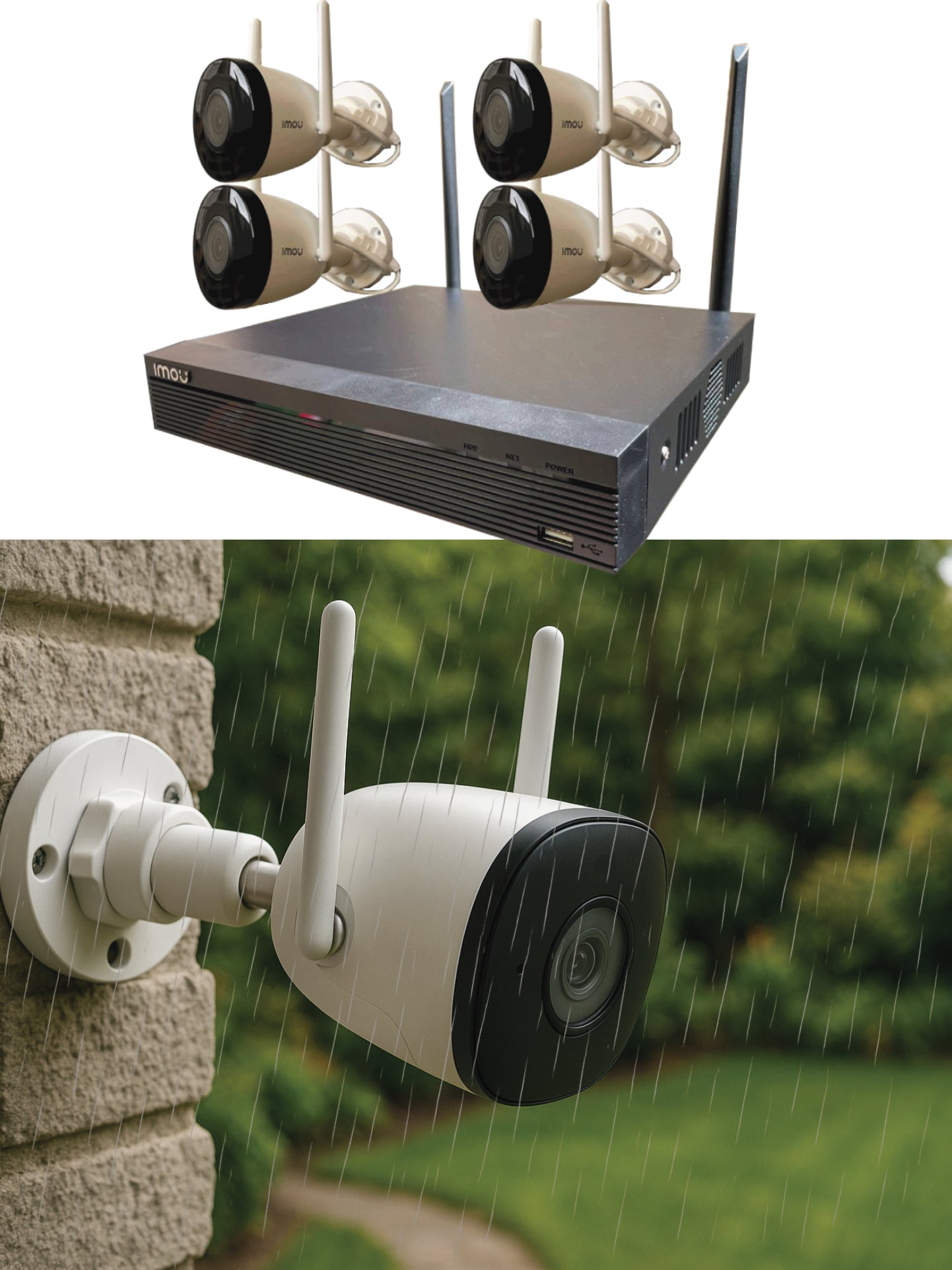 BEFA Videoüberwachung-System(WLAN) (4 Kameras)